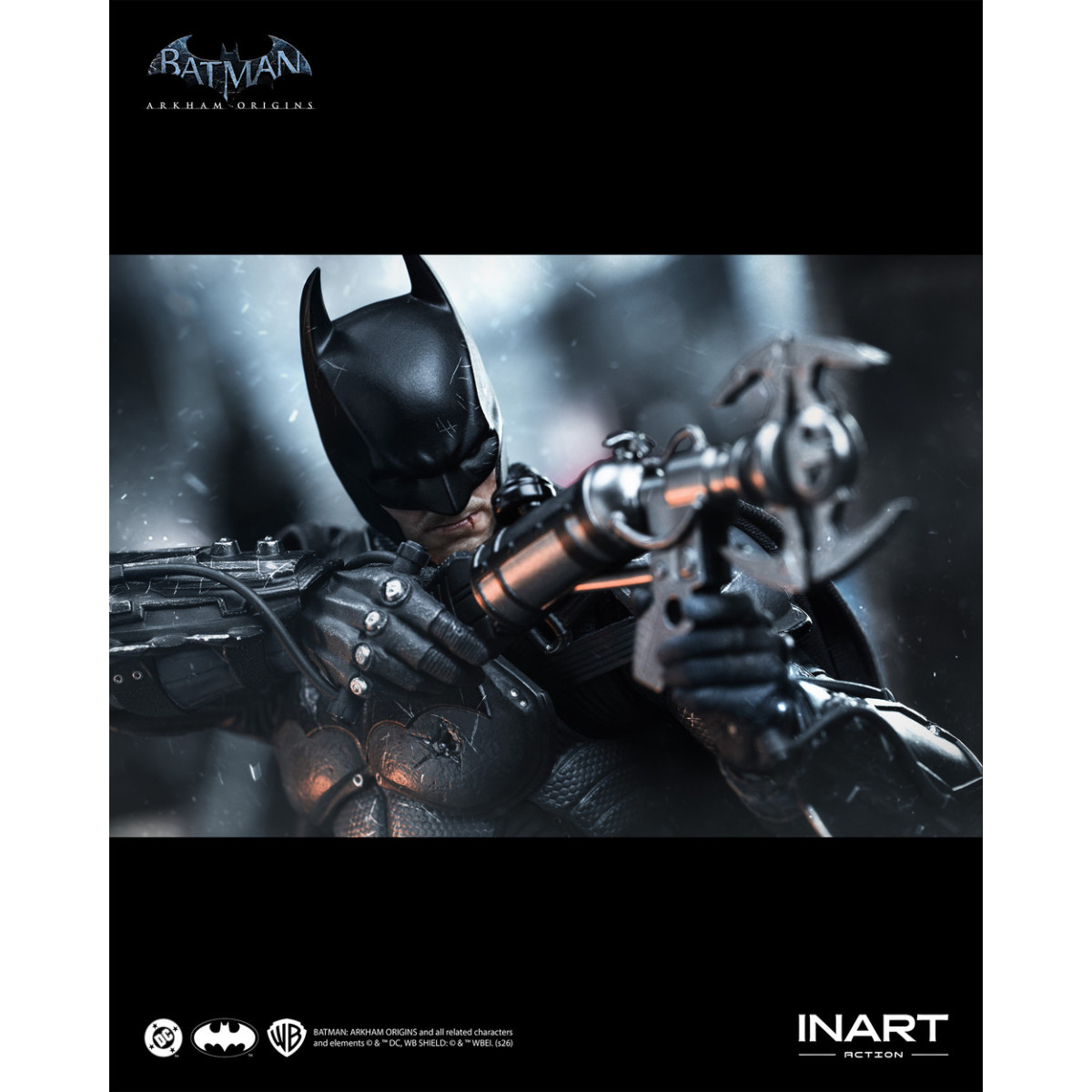 INART - Batman (Battle Damaged Version) - Batman: Arkham Origins 1/12 Scale Figure