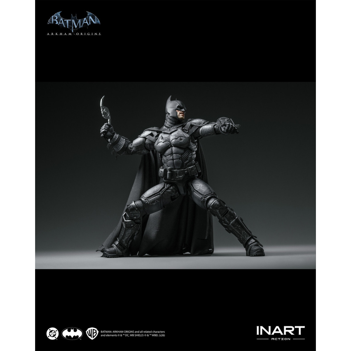 INART - Batman (Battle Damaged Version) - Batman: Arkham Origins 1/12 Scale Figure