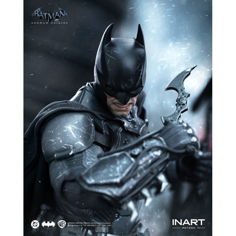 INART - Batman (Battle Damaged Version) - Batman: Arkham Origins 1/12 Scale Figure