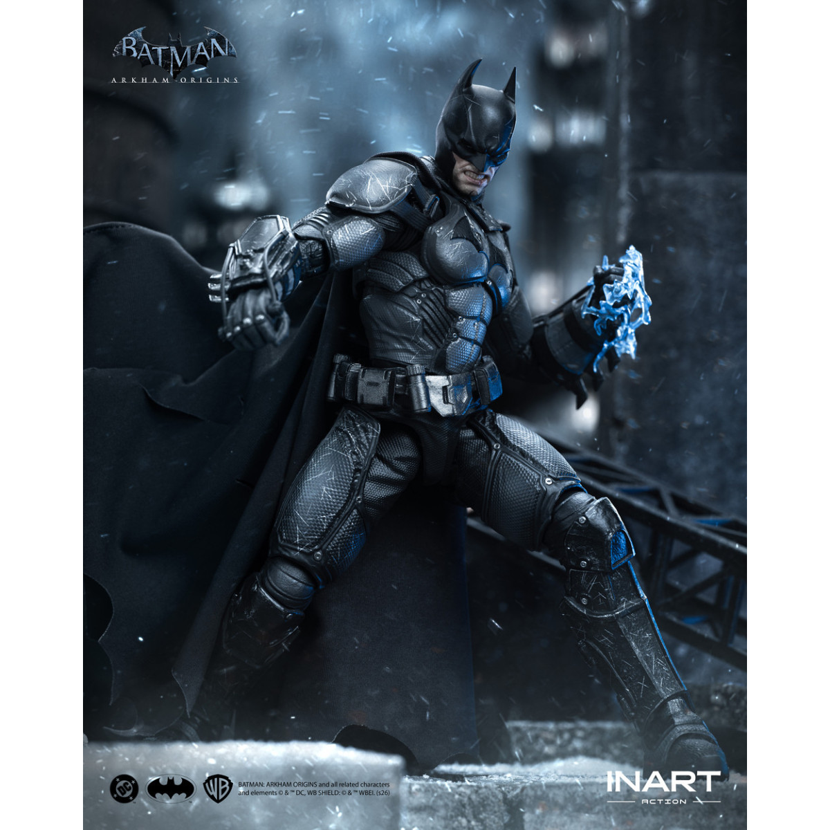INART - Batman (Battle Damaged Version) - Batman: Arkham Origins 1/12 Scale Figure