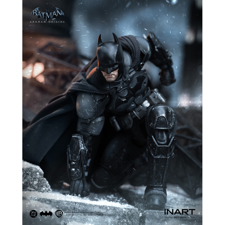 INART - Batman (Battle Damaged Version) - Batman: Arkham Origins 1/12 Scale Figure