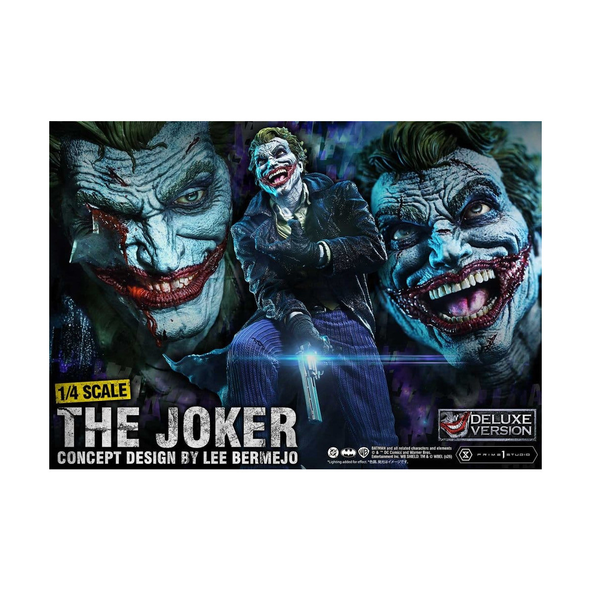 Prime 1 Studio - The Joker (Concept Design by Lee Bermejo) DX Bonus Version - Ultimate Premium Masterline Series 1/4