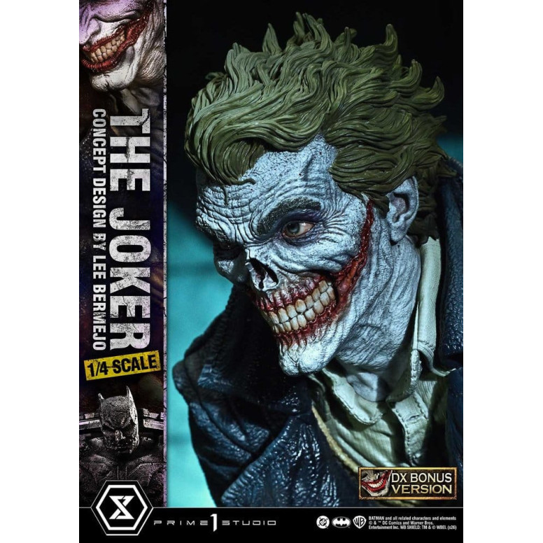Prime 1 Studio - The Joker (Concept Design by Lee Bermejo) DX Bonus Version - Ultimate Premium Masterline Series 1/4