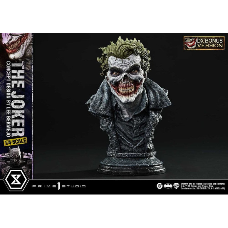 Prime 1 Studio - The Joker (Concept Design by Lee Bermejo) DX Bonus Version - Ultimate Premium Masterline Series 1/4