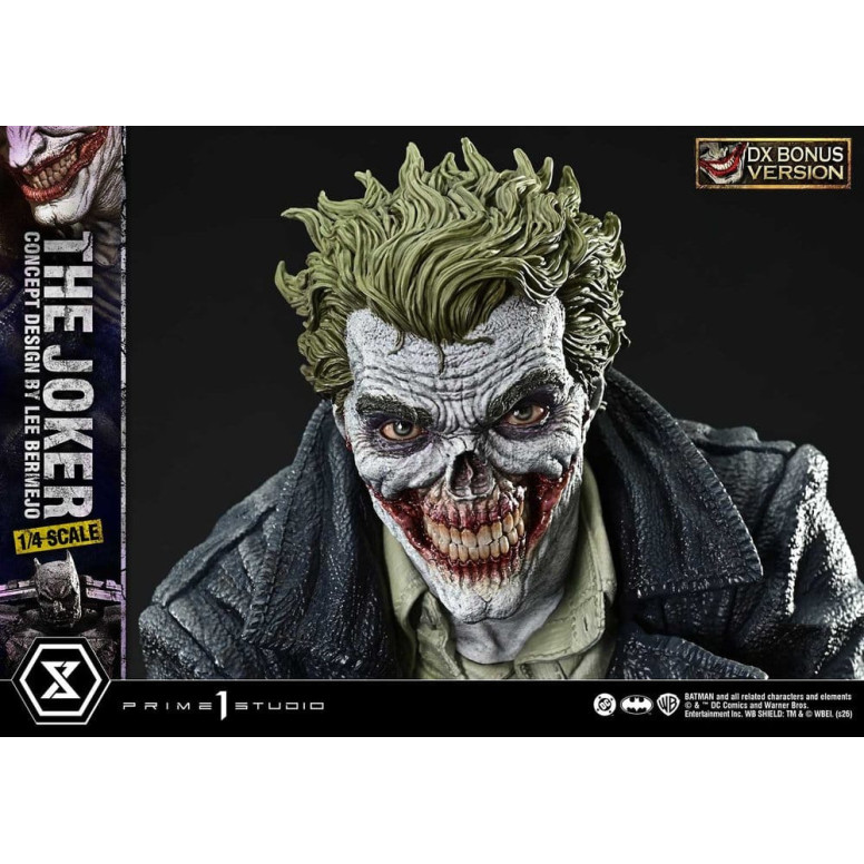 Prime 1 Studio - The Joker (Concept Design by Lee Bermejo) DX Bonus Version - Ultimate Premium Masterline Series 1/4