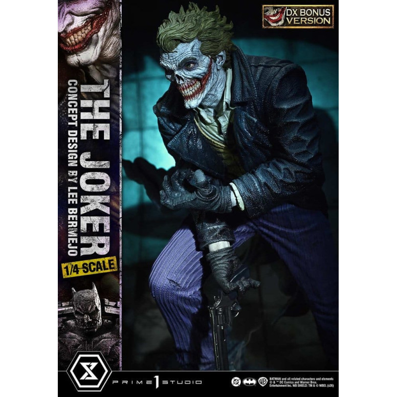 Prime 1 Studio - The Joker (Concept Design by Lee Bermejo) DX Bonus Version - Ultimate Premium Masterline Series 1/4