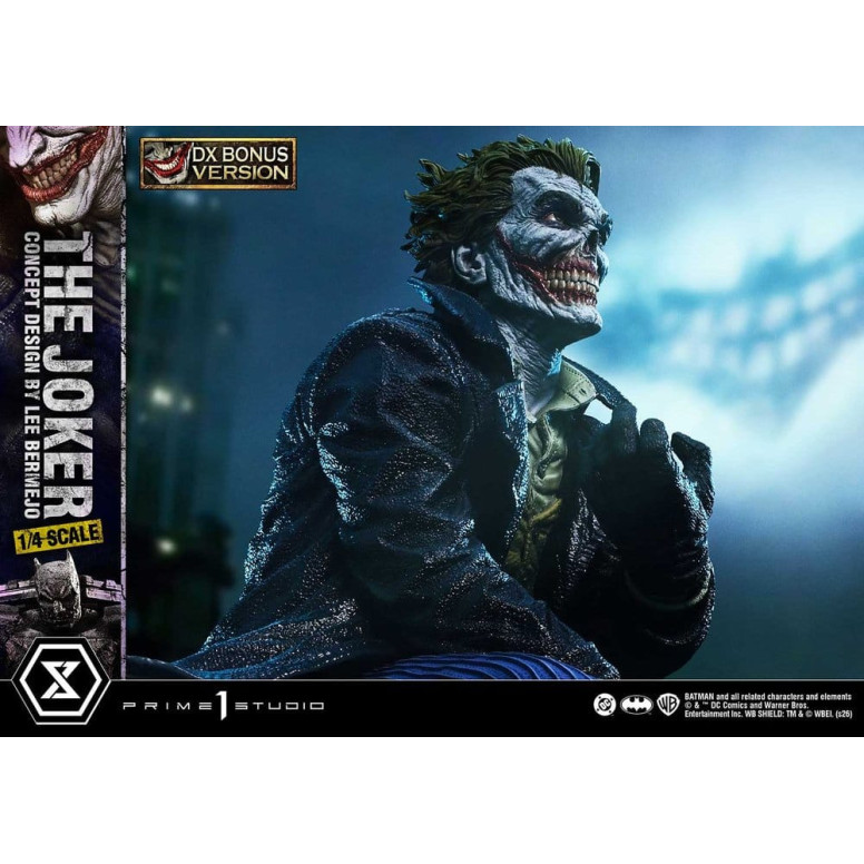Prime 1 Studio - The Joker (Concept Design by Lee Bermejo) DX Bonus Version - Ultimate Premium Masterline Series 1/4