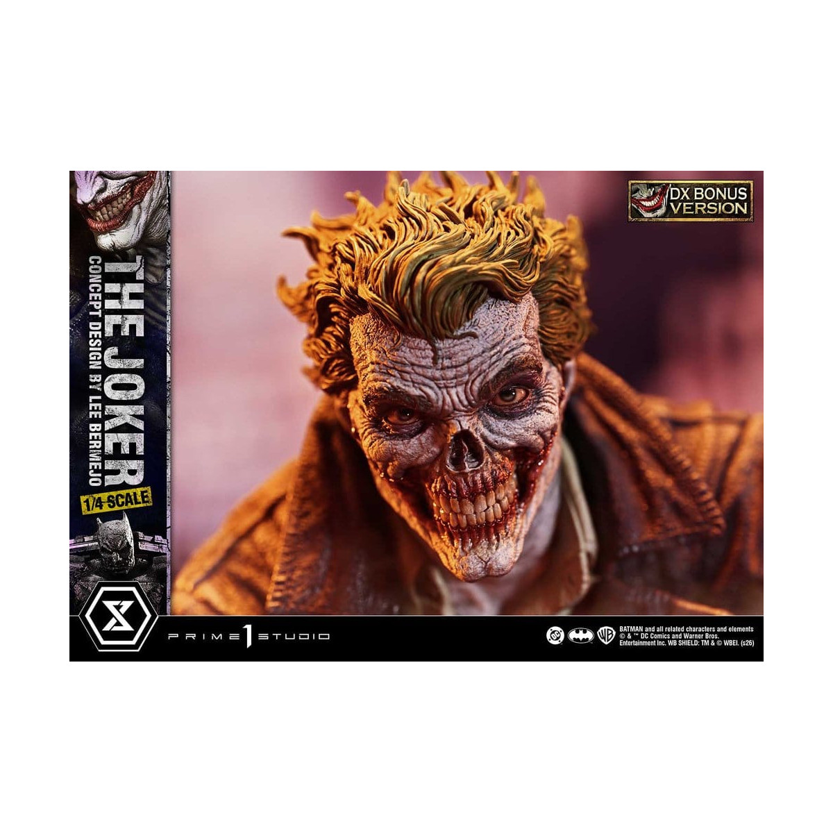 Prime 1 Studio - The Joker (Concept Design by Lee Bermejo) DX Bonus Version - Ultimate Premium Masterline Series 1/4