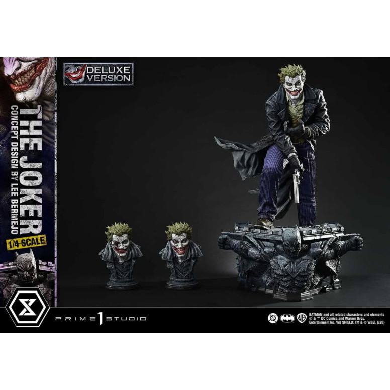 Prime 1 Studio - The Joker (Concept Design by Lee Bermejo) DX Bonus Version - Ultimate Premium Masterline Series 1/4
