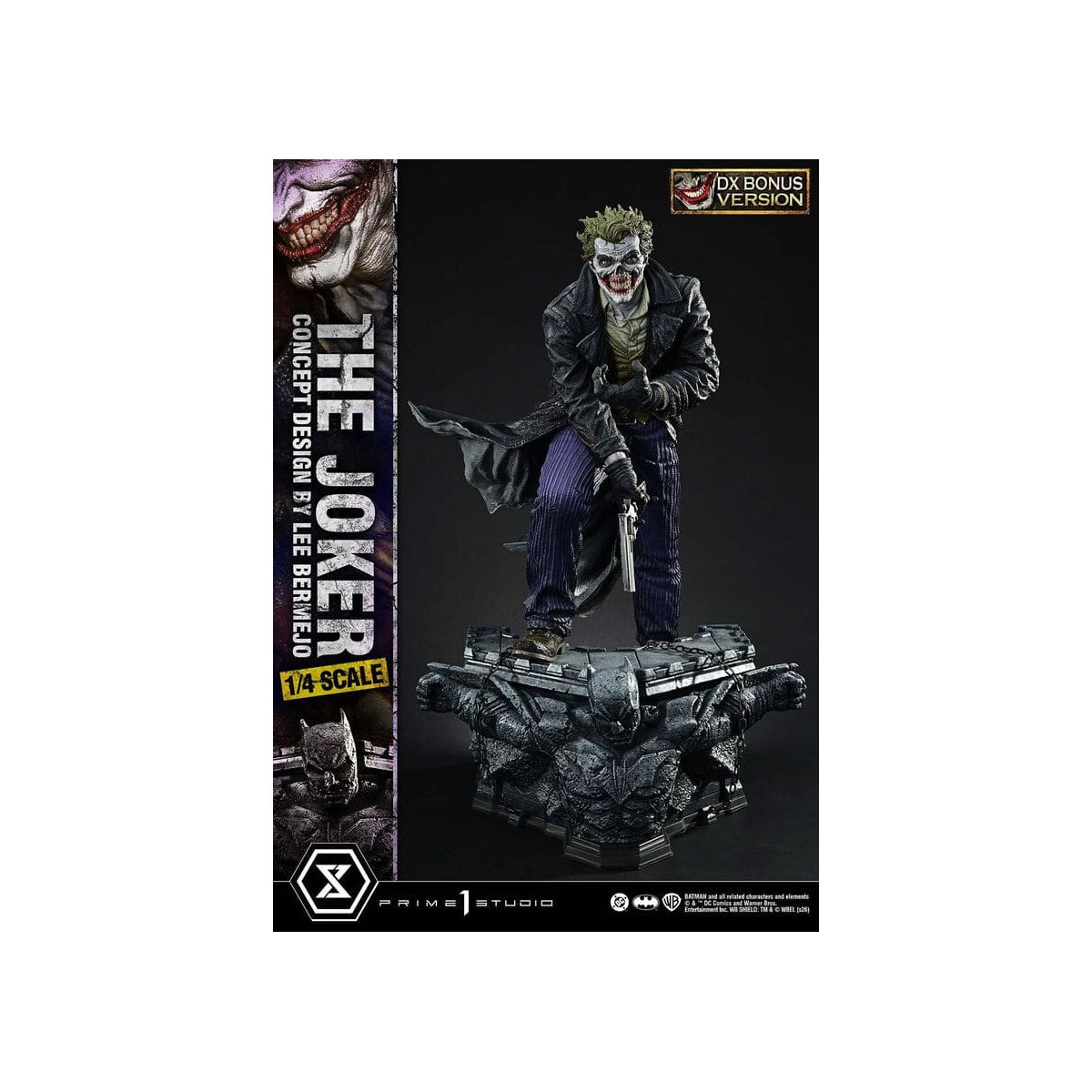 Prime 1 Studio - The Joker (Concept Design by Lee Bermejo) DX Bonus Version - Ultimate Premium Masterline Series 1/4