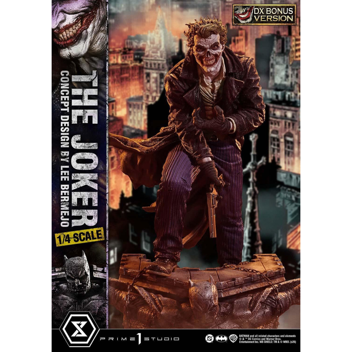Prime 1 Studio - The Joker (Concept Design by Lee Bermejo) DX Bonus Version - Ultimate Premium Masterline Series 1/4