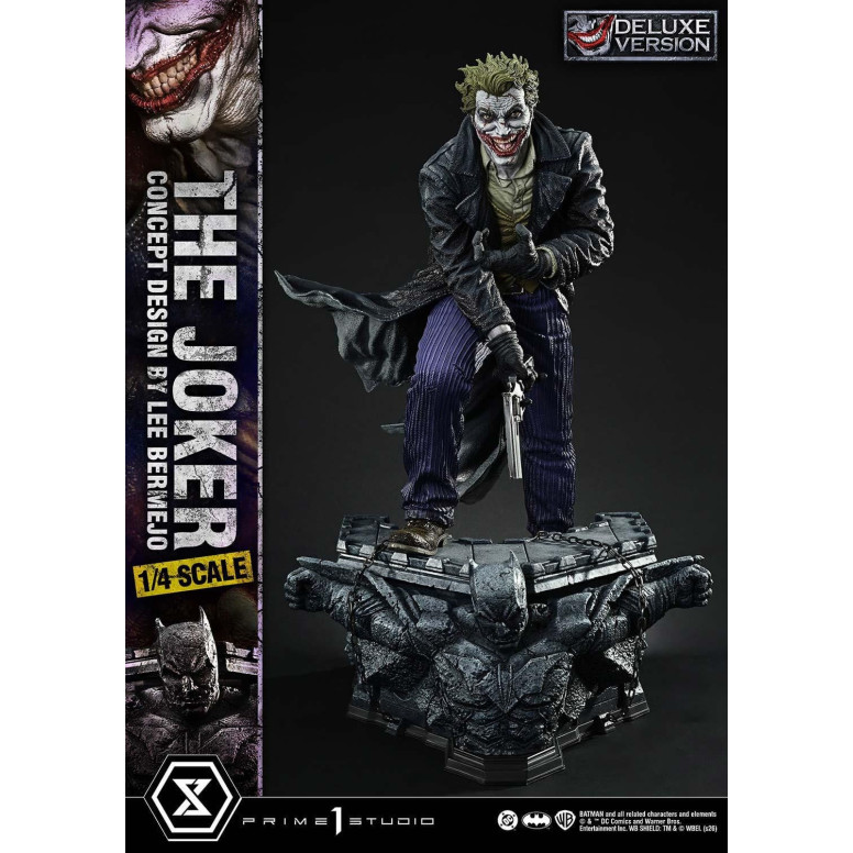 Prime 1 Studio - The Joker (Concept Design by Lee Bermejo) DX Bonus Version - Ultimate Premium Masterline Series 1/4