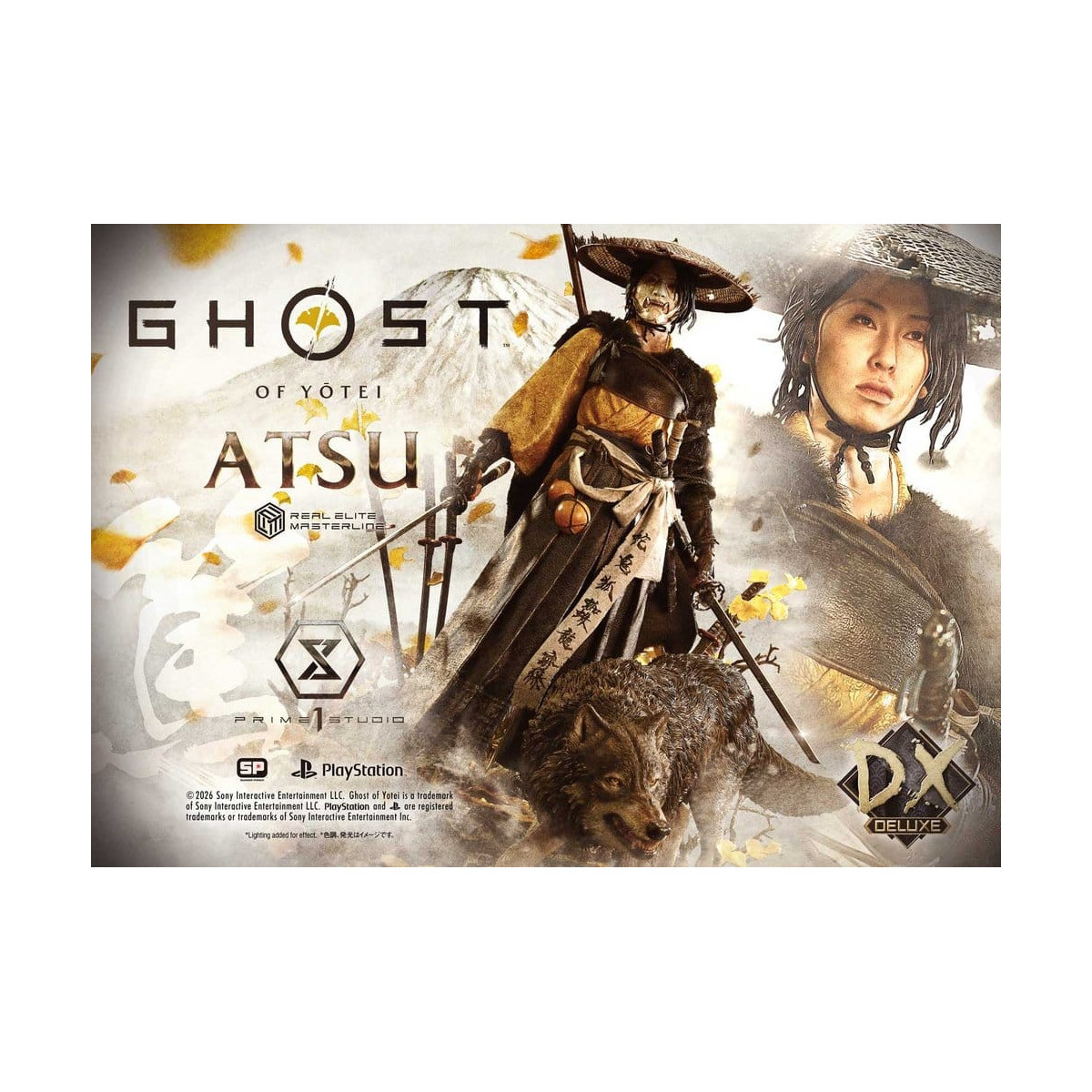 Prime 1 Studio - Ghost of Yotei - Atsu DX Bonus Version - Real Elite Masterline Series 1/4