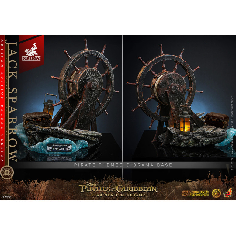 Hot Toys Pirates of the Caribbean - Jack Sparrow Artisan Edition Deluxe Version - Dead Men Tell No Tales