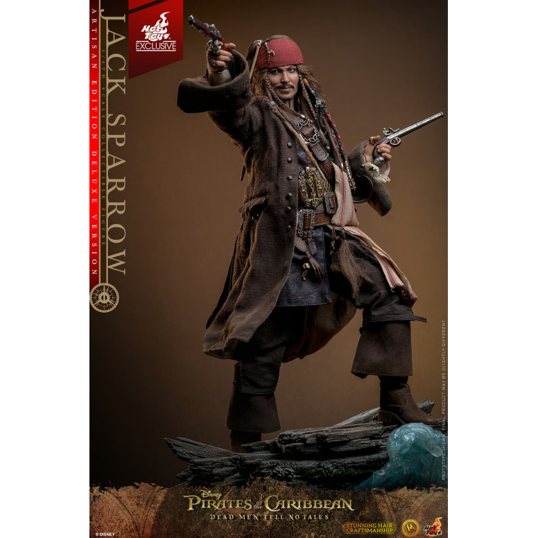 Hot Toys Pirates of the Caribbean - Jack Sparrow Artisan Edition Deluxe Version - Dead Men Tell No Tales