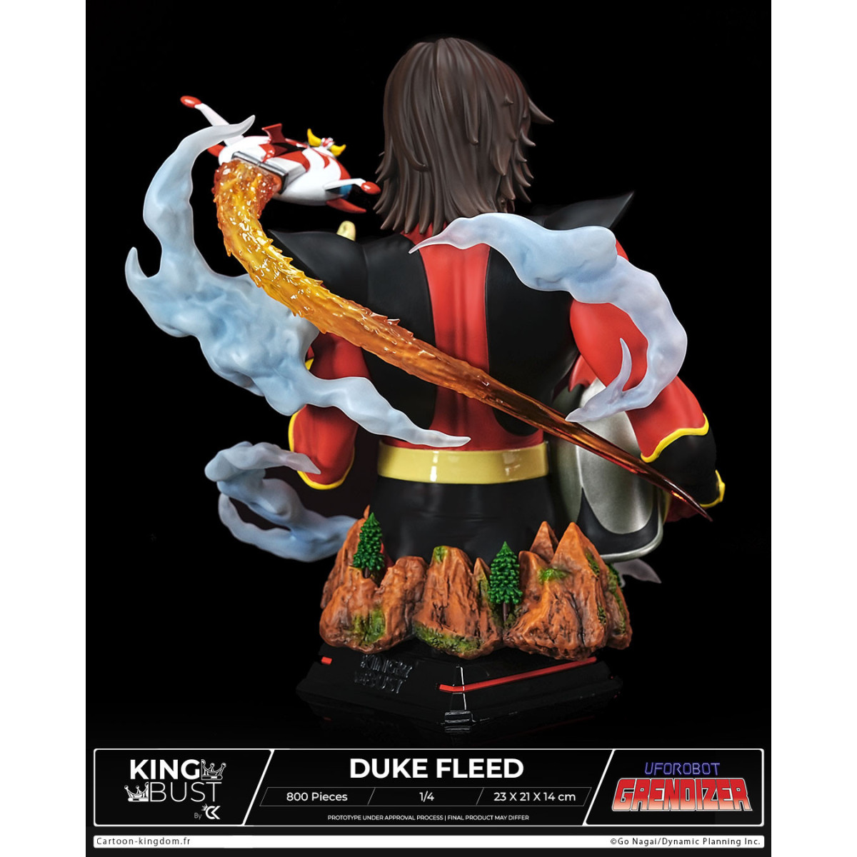Cartoon Kingdom - King Bust Actarus 1/4 - Grendizer Grendizer - Limited Edition