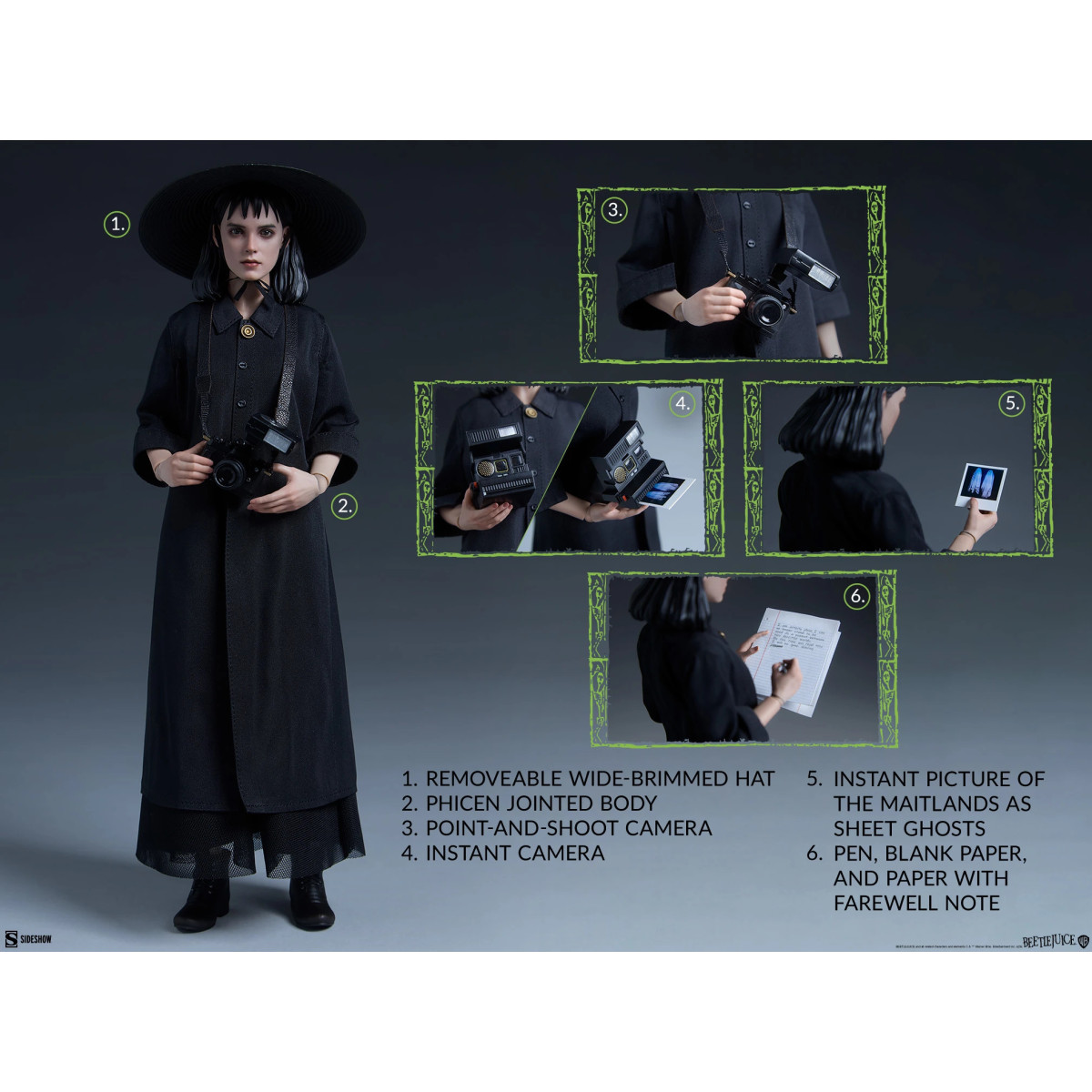 Sideshow - Lydia Deetz MMS 1/6 - - Beetlejuice