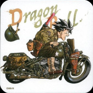 Megahouse Dragonball Z - Desktop Real McCoy - Diorama Son Goku & Bike