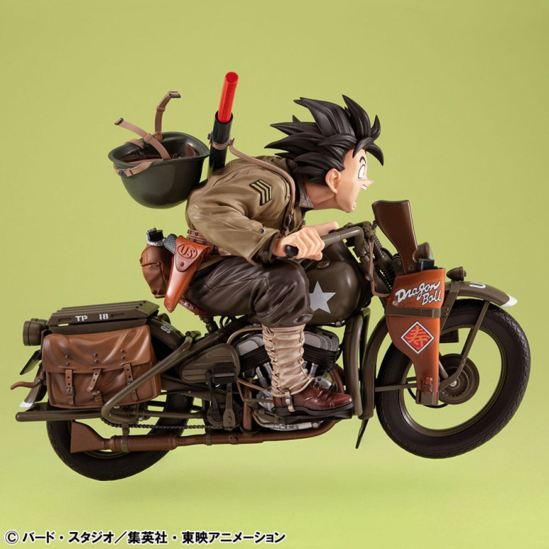 Megahouse Dragonball Z - Desktop Real McCoy - Diorama Son Goku & Bike