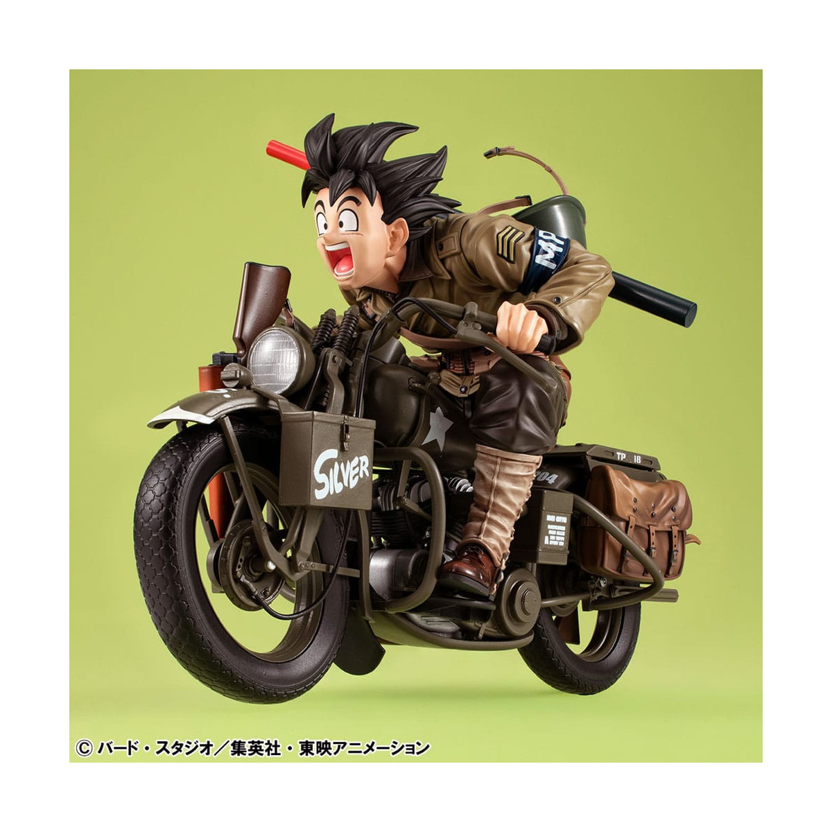 Megahouse Dragonball Z - Desktop Real McCoy - Diorama Son Goku & Bike