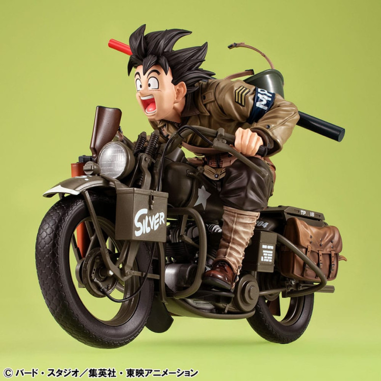 Megahouse Dragonball Z - Desktop Real McCoy - Diorama Son Goku & Bike