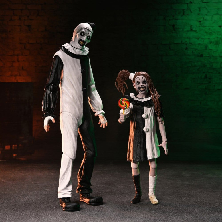 Neca Terrifier 2 - Ultimate Art the Clown & Little Pale Girl