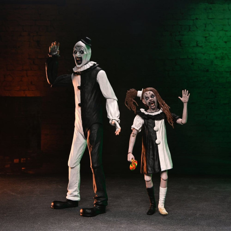 Neca Terrifier 2 - Ultimate Art the Clown & Little Pale Girl