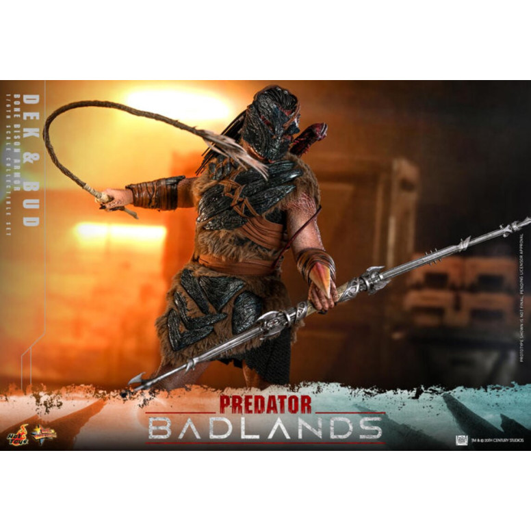 Hot Toys - Predator: Badlands - Dek (Bone Bison Armor) and Bud MMS 1/6