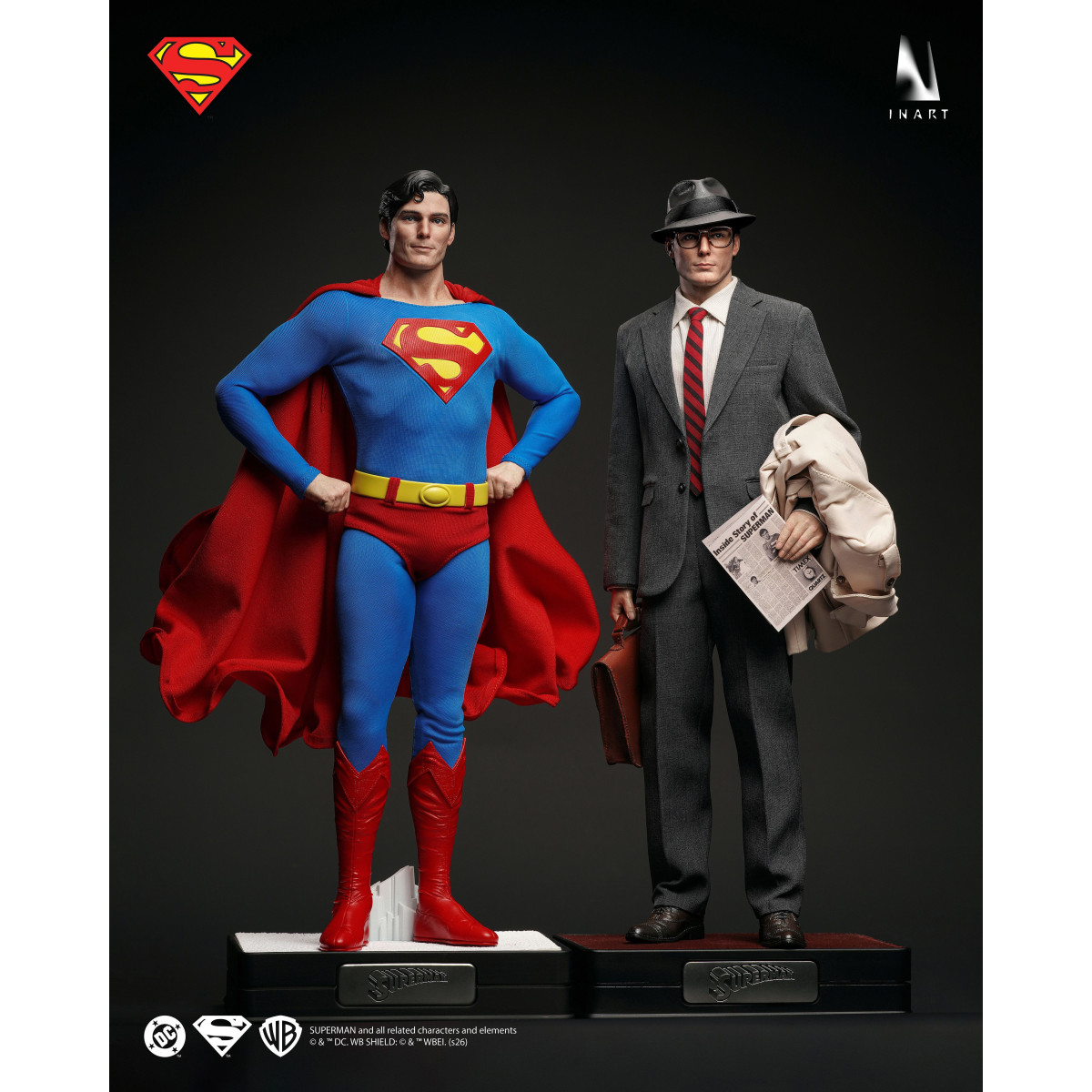 INART - Superman & Clark Kent 1978 1/6 Scale Collectible Figure