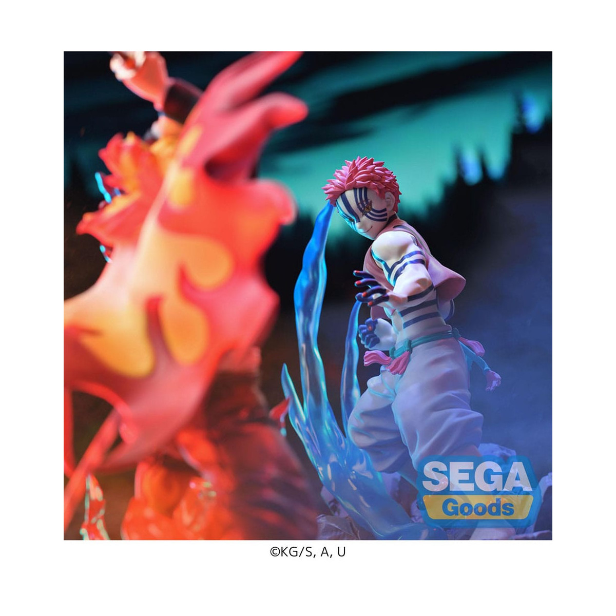 SEGA Goods - Xross Link Anime Akaza - Demon Slayer: Kimetsu no Yaiba: Kimetsu no Yaiba