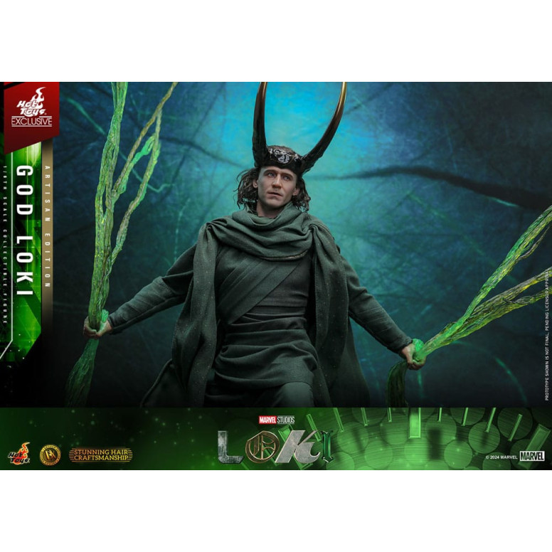Hot toys - God Loki Artisan Edition 1/6 - Hot Toys Exclusive