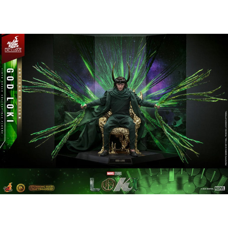 Hot toys - God Loki Artisan Edition 1/6 - Hot Toys Exclusive