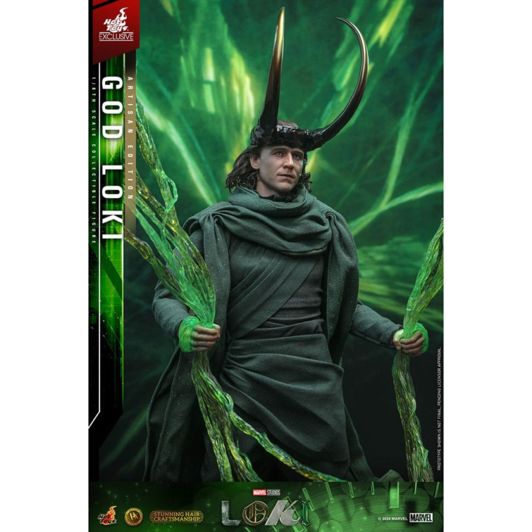 Hot toys - God Loki Artisan Edition 1/6 - Hot Toys Exclusive