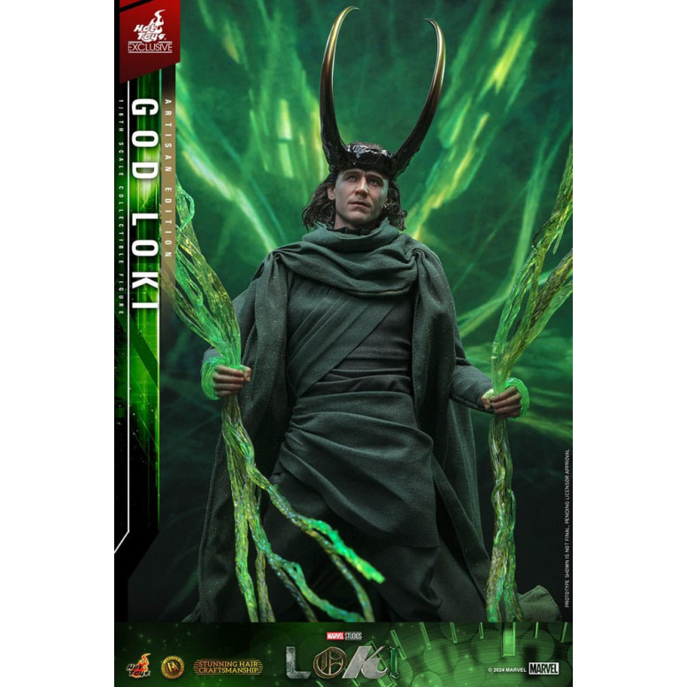 Hot toys - God Loki Artisan Edition 1/6 - Hot Toys Exclusive