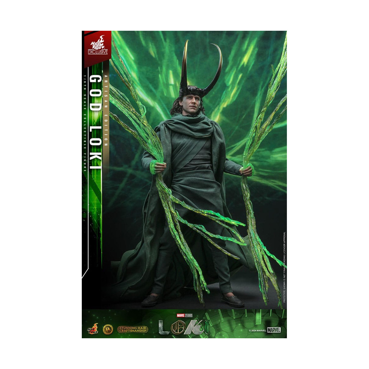 Hot toys - God Loki Artisan Edition 1/6 - Hot Toys Exclusive