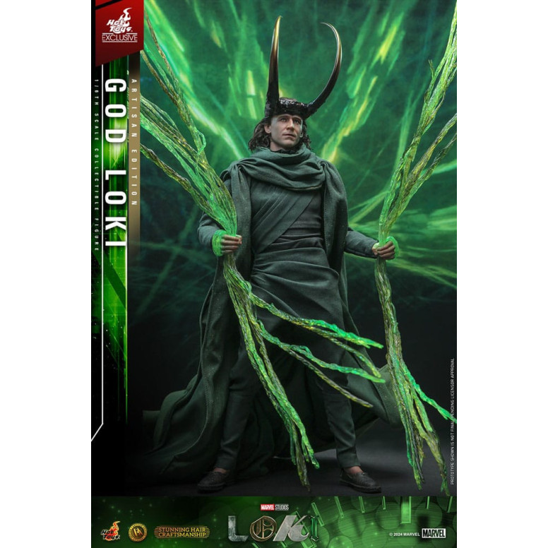 Hot toys - God Loki Artisan Edition 1/6 - Hot Toys Exclusive