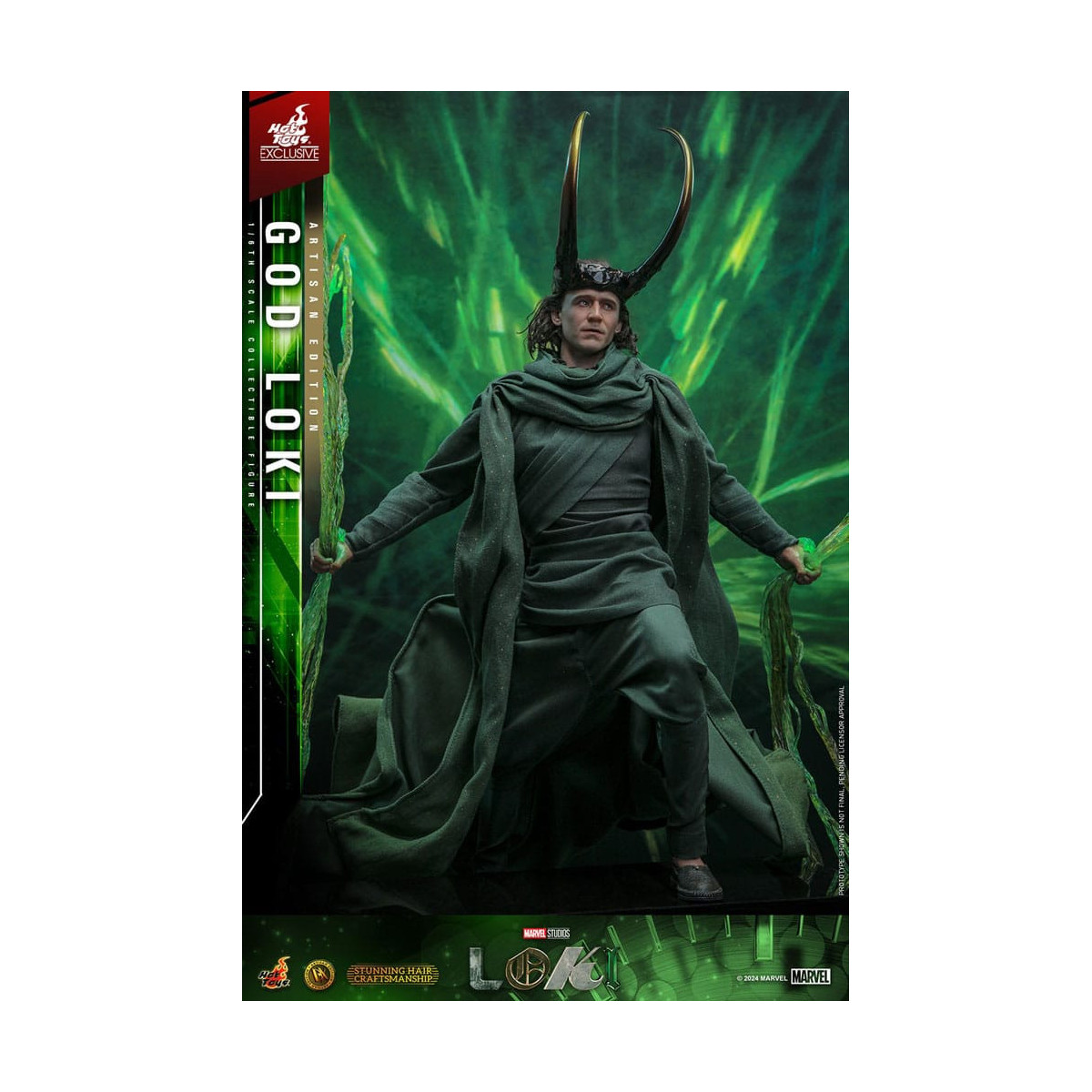 Hot toys - God Loki Artisan Edition 1/6 - Hot Toys Exclusive