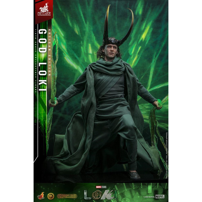 Hot toys - God Loki Artisan Edition 1/6 - Hot Toys Exclusive