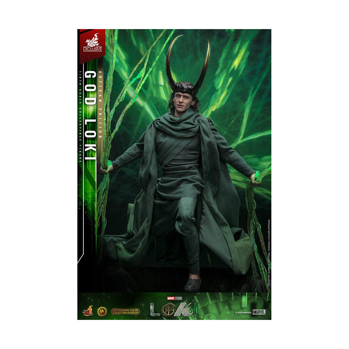 Hot toys - God Loki Artisan Edition 1/6 - Hot Toys Exclusive
