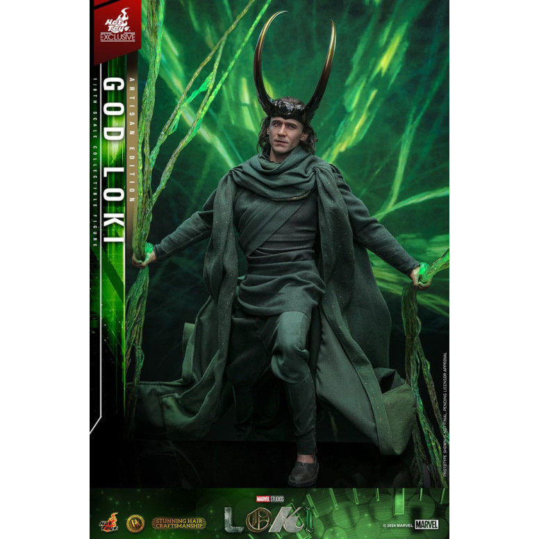 Hot toys - God Loki Artisan Edition 1/6 - Hot Toys Exclusive
