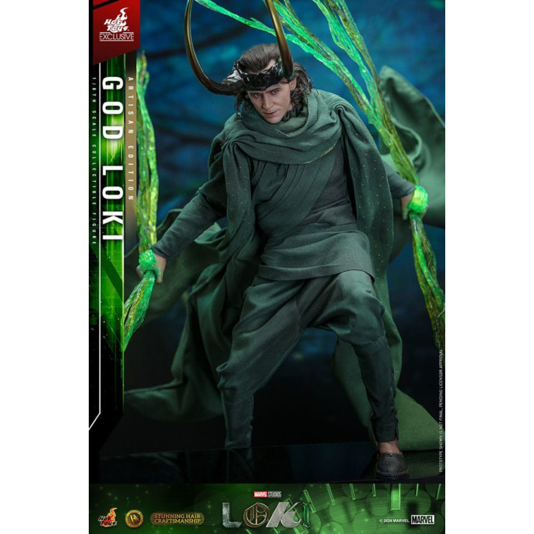 Hot toys - God Loki Artisan Edition 1/6 - Hot Toys Exclusive