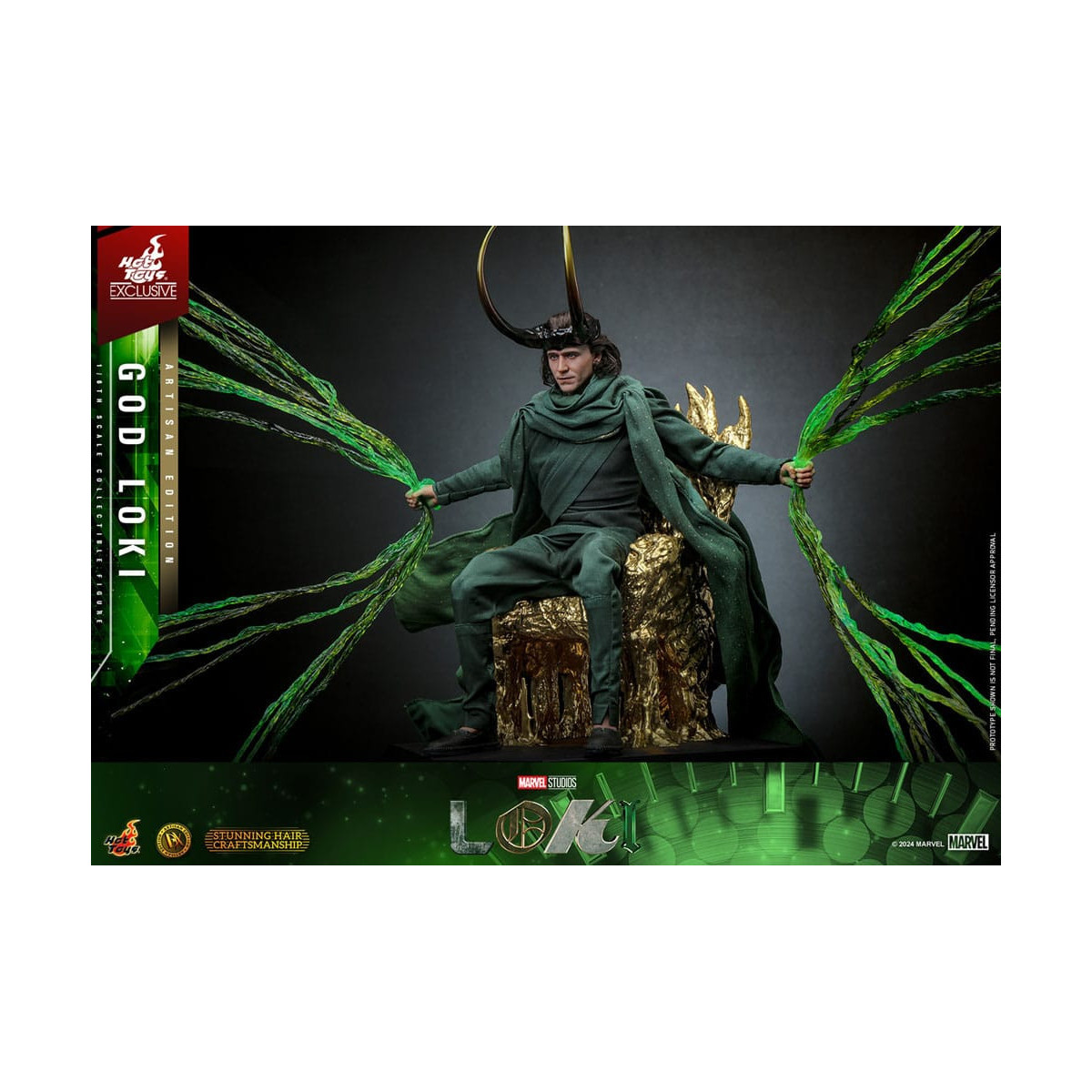 Hot toys - God Loki Artisan Edition 1/6 - Hot Toys Exclusive