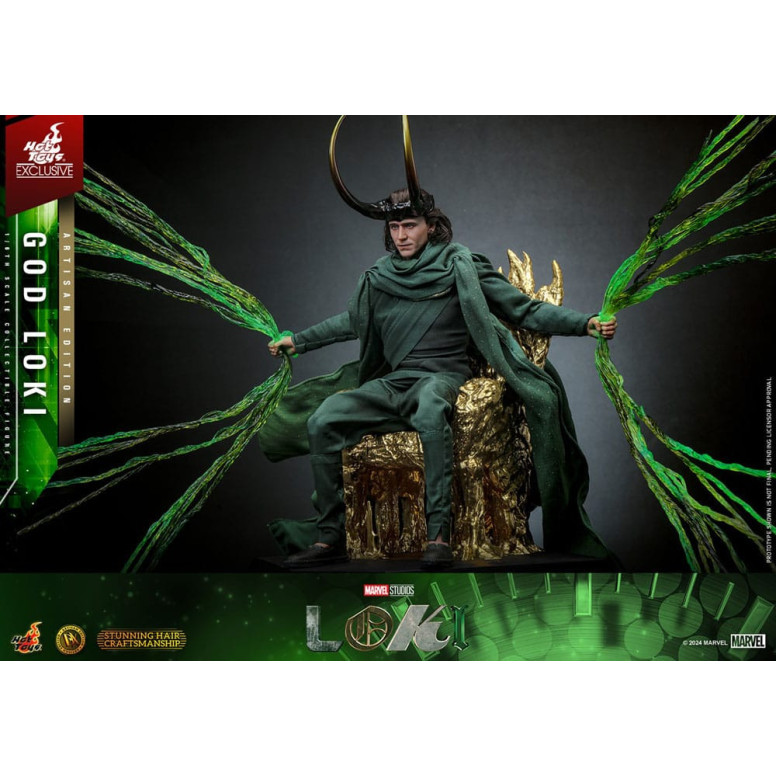 Hot toys - God Loki Artisan Edition 1/6 - Hot Toys Exclusive