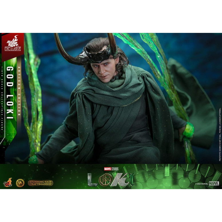 Hot toys - God Loki Artisan Edition 1/6 - Hot Toys Exclusive