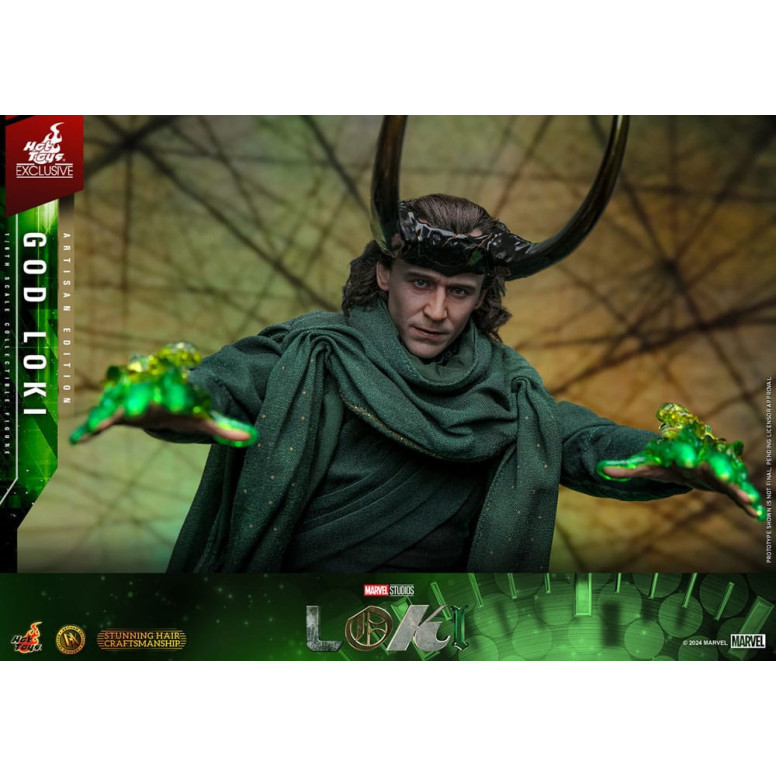 Hot toys - God Loki Artisan Edition 1/6 - Hot Toys Exclusive