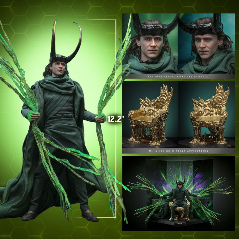 Hot toys - God Loki Artisan Edition 1/6 - Hot Toys Exclusive