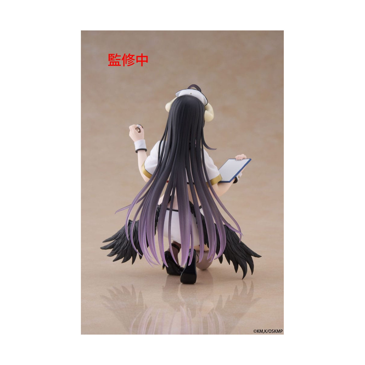 Taito - Desktop Cute Figure Albedo Nurse Version Renewal - Overlord