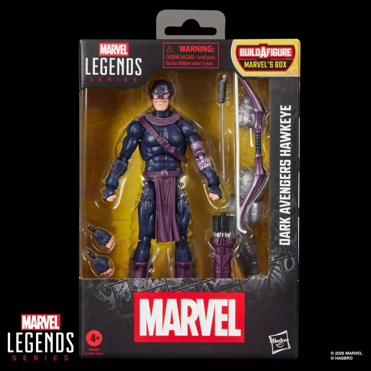 Marvel Legends - Dark Avengers Hawkeye - Box BAF
