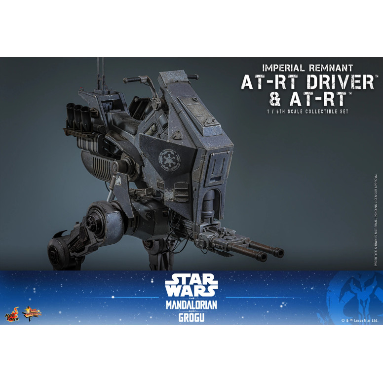 Hot Toys Star Wars - Imperial Remnant AT-RT Driver & AT-RT 60 MMS 1/6 - Star Wars: The Mandalorian & Grogu