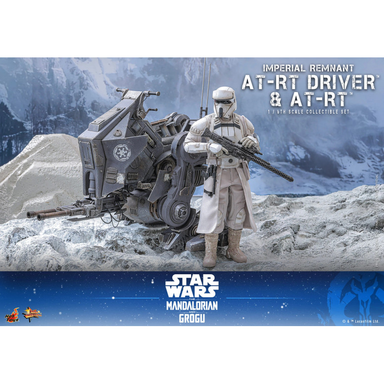 Hot Toys Star Wars - Imperial Remnant AT-RT Driver & AT-RT 60 MMS 1/6 - Star Wars: The Mandalorian & Grogu